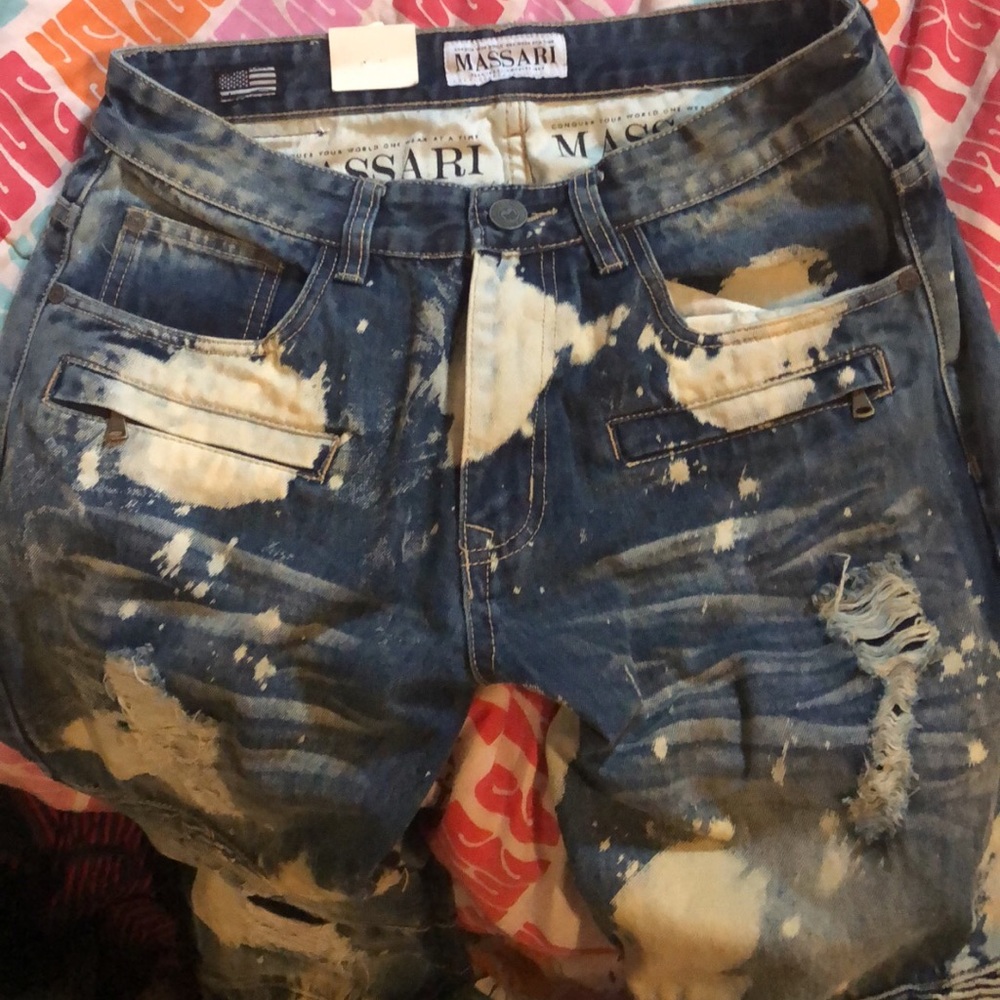 Farrari Massari rockstars jeans size 34